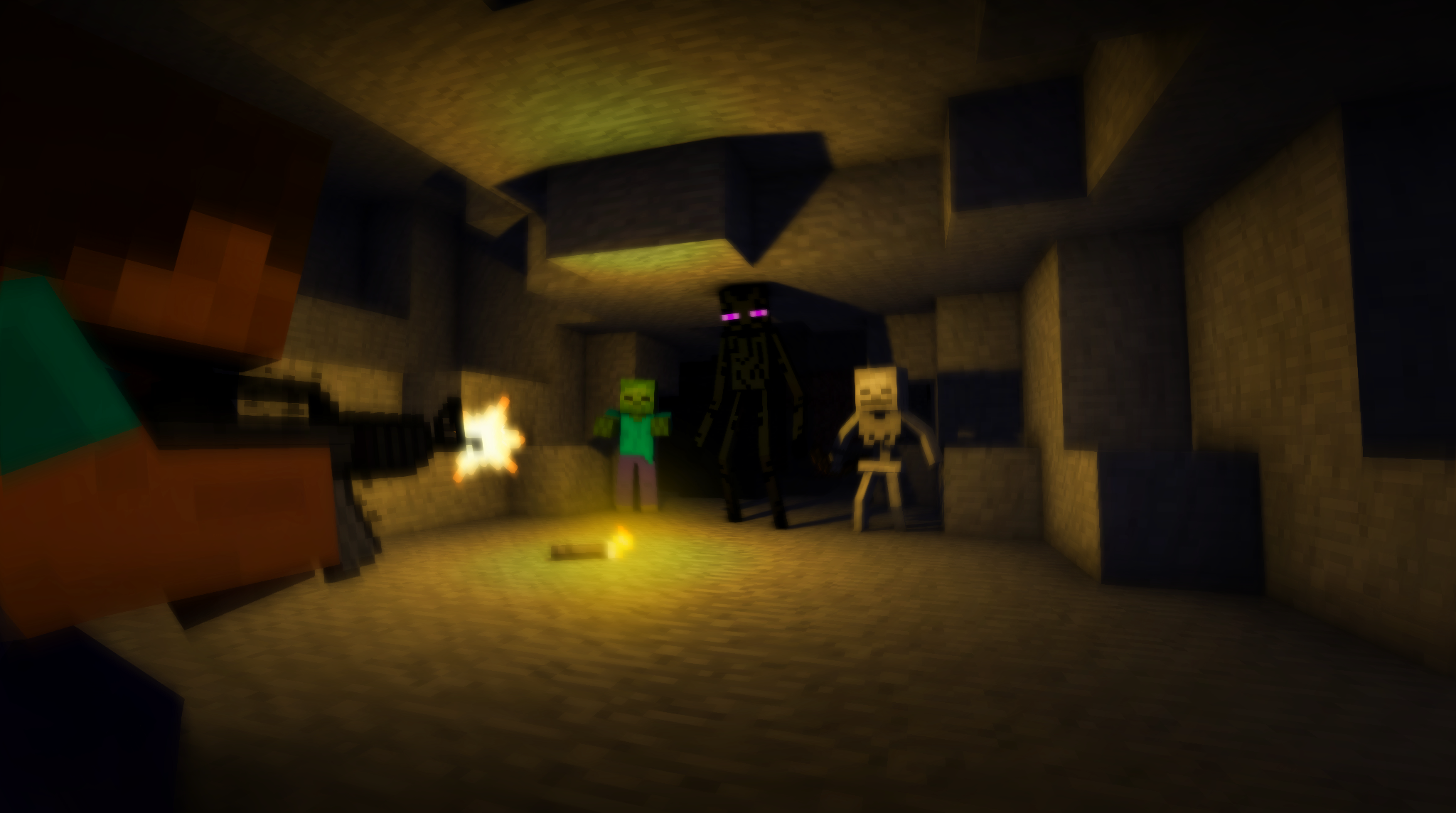 Mine imator Enderman Rig