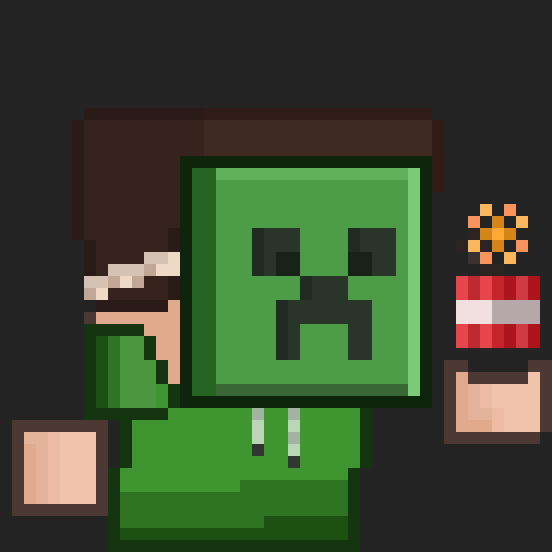 Minecraft Creeper Face Gif